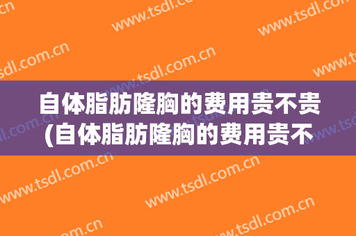 自体脂肪隆胸的费用贵不贵(自体脂肪隆胸的费用贵不贵呀)