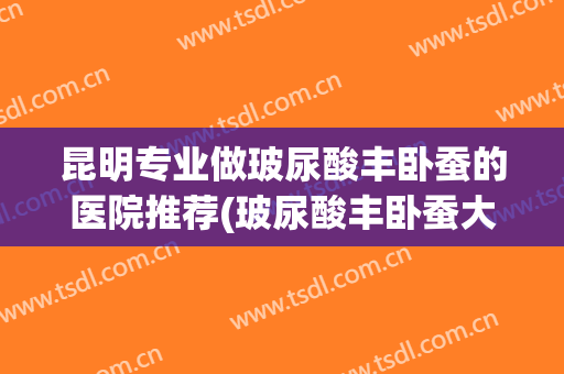 昆明专业做玻尿酸丰卧蚕的医院推荐(玻尿酸丰卧蚕大约多少钱)