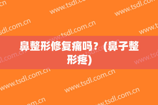 鼻整形修复痛吗？(鼻子整形疼)