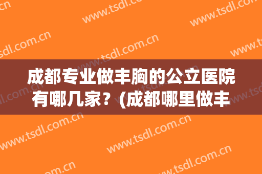 成都专业做丰胸的公立医院有哪几家？(成都哪里做丰胸比较好)