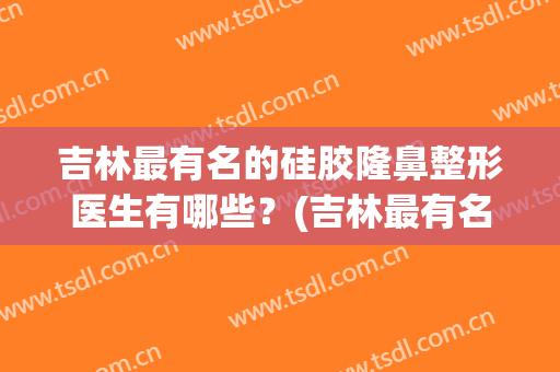 吉林最有名的硅胶隆鼻整形医生有哪些？(吉林最有名的硅胶隆鼻整形医生有哪些呢)