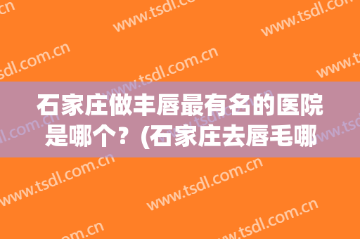 石家庄做丰唇最有名的医院是哪个？(石家庄去唇毛哪个医院最好)