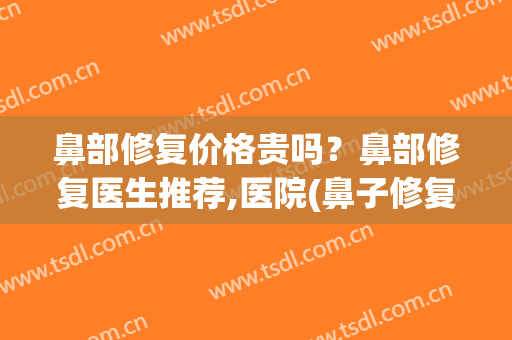 鼻部修复价格贵吗？鼻部修复医生推荐,医院(鼻子修复一般多少钱)