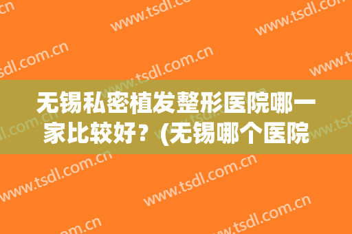 无锡私密植发整形医院哪一家比较好?(无锡哪个医院植发技术好) 无锡私密植发整形医院哪一家比较好?(无锡哪个医院植发技术好)