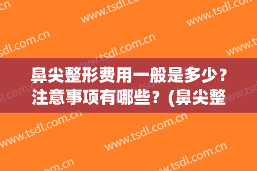 鼻尖整形费用一般是多少？注意事项有哪些？(鼻尖整形费用一般是多少?注意事项有哪些问题)