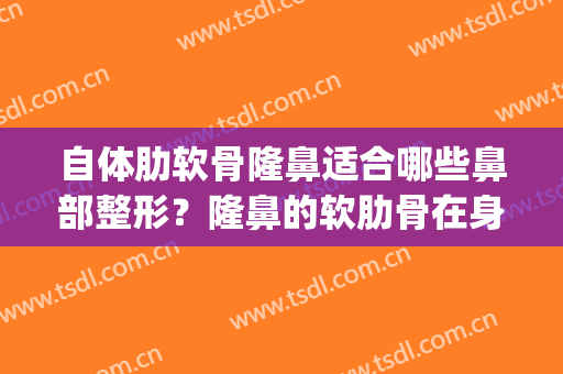 自体肋软骨隆鼻适合哪些鼻部整形？隆鼻的软肋骨在身体什么部位？(隆鼻用的肋软骨是自己身上的么)