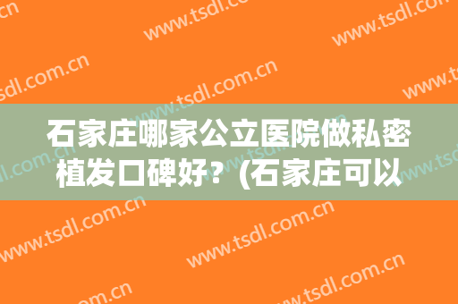 石家庄哪家公立医院做私密植发口碑好？(石家庄可以植发的三甲医院)