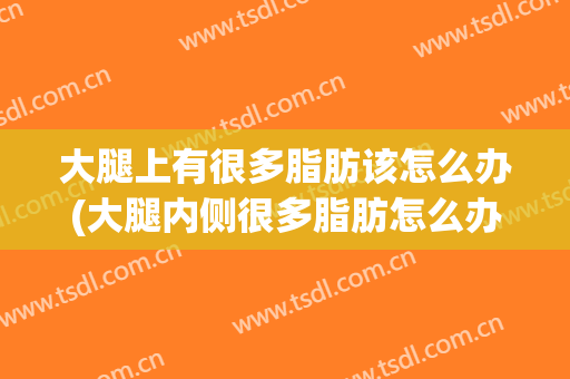 大腿上有很多脂肪该怎么办(大腿内侧很多脂肪怎么办)