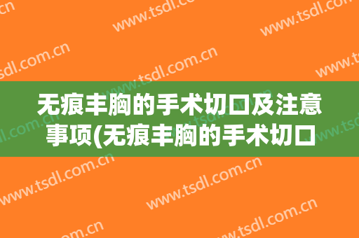 无痕丰胸的手术切口及注意事项(无痕丰胸的手术切口及注意事项有哪些)