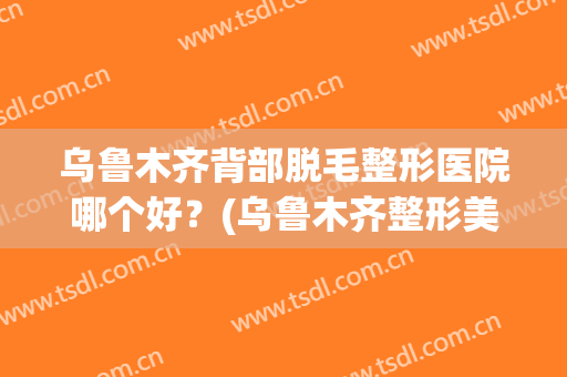 乌鲁木齐背部脱毛整形医院哪个好？(乌鲁木齐整形美容医院哪家好)