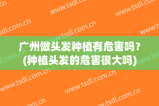 广州做头发种植有危害吗？(种植头发的危害很大吗)