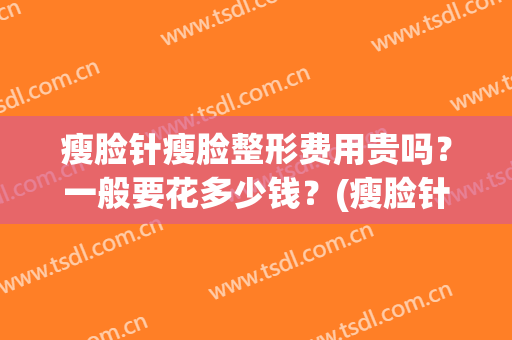瘦脸针瘦脸整形费用贵吗？一般要花多少钱？(瘦脸针大概费用是多少钱)
