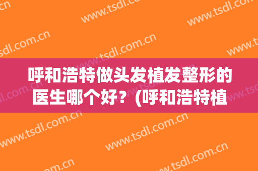 呼和浩特做头发植发整形的医生哪个好？(呼和浩特植发哪里比较好)