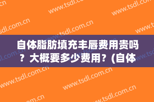 自体脂肪填充丰唇费用贵吗？大概要多少费用？(自体脂肪填充下巴费用)