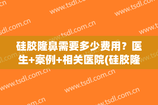 硅胶隆鼻需要多少费用？医生+案例+相关医院(硅胶隆鼻需要多少钱 我来告诉你)