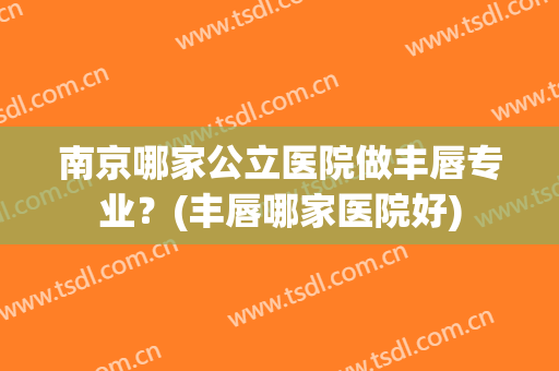 南京哪家公立医院做丰唇专业？(丰唇哪家医院好)