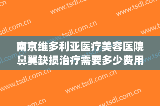 南京维多利亚医疗美容医院鼻翼缺损治疗需要多少费用?好不好?(南京维多利亚医院是正规的吗)