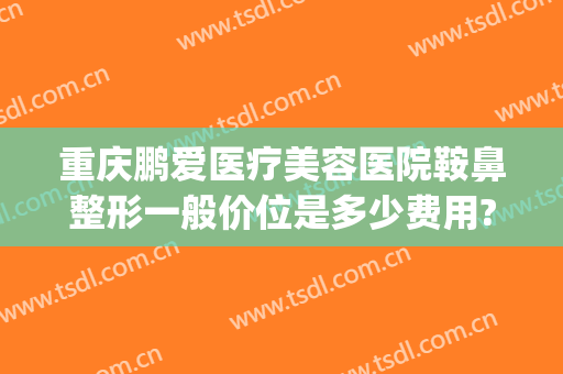 重庆鹏爱医疗美容医院鞍鼻整形一般价位是多少费用?好不好?(重庆鹏爱医疗整形医院怎么样)