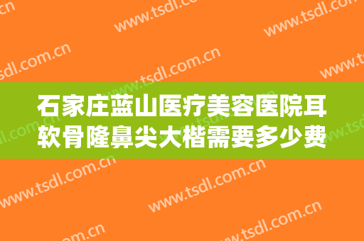 石家庄蓝山医疗美容医院耳软骨隆鼻尖大楷需要多少费用?贵不贵?(石家庄蓝山美容整形医院)