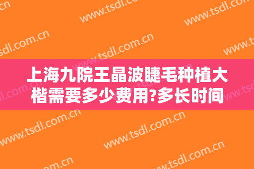 上海九院王晶波睫毛种植大楷需要多少费用?多长时间恢复?