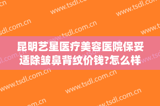 昆明艺星医疗美容医院保妥适除皱鼻背纹价钱?怎么样?(昆明艺星医疗美容医院有限公司)
