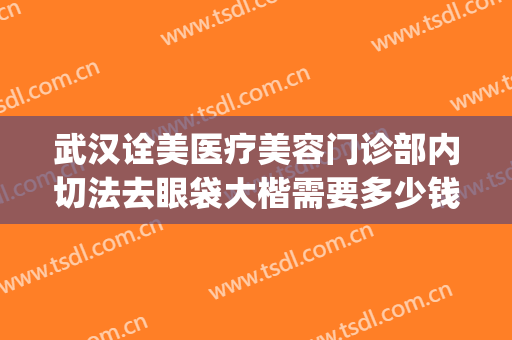 武汉诠美医疗美容门诊部内切法去眼袋大楷需要多少钱?可靠吗?(武汉专门做眼袋的医院)