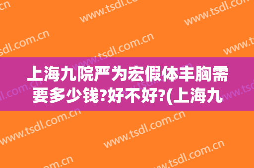 上海九院严为宏假体丰胸需要多少钱?好不好?(上海九院假体隆胸谁做得好)