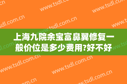 上海九院余宝富鼻翼修复一般价位是多少费用?好不好?(上海九院修复鼻子大概需要多少钱)