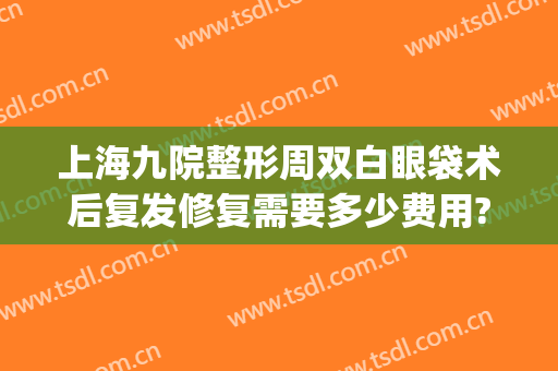 上海九院整形周双白眼袋术后复发修复需要多少费用?好不好?(上海九院整形眼袋多少钱)