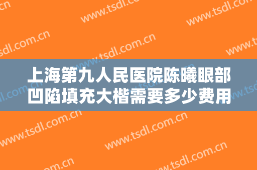 上海第九人民医院陈曦眼部凹陷填充大楷需要多少费用?需要多久恢复?