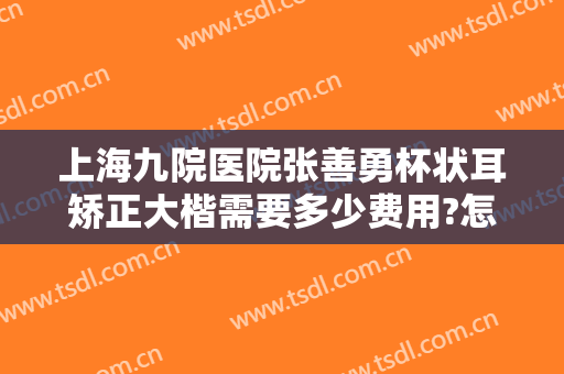 上海九院医院张善勇杯状耳矫正大楷需要多少费用?怎么样?