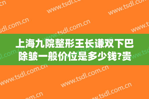 上海九院整形王长谦双下巴除皱一般价位是多少钱?贵不贵?(上海九院下颌骨整形价格)