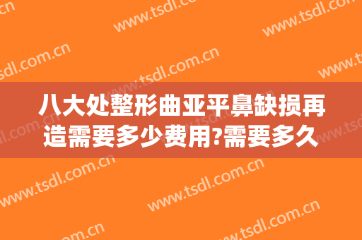 八大处整形曲亚平鼻缺损再造需要多少费用?需要多久恢复?(八大处鼻整形再造中心)