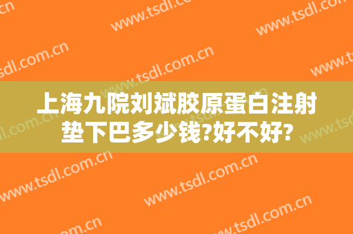 上海九院刘斌胶原蛋白注射垫下巴多少钱?好不好?