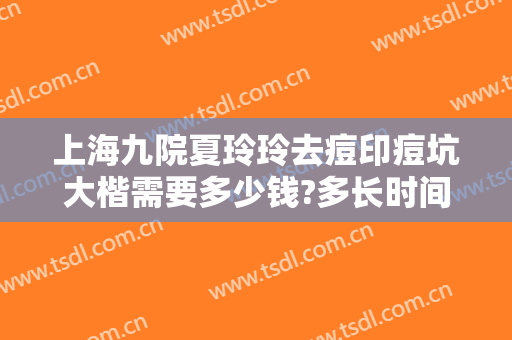 上海九院夏玲玲去痘印痘坑大楷需要多少钱?多长时间恢复?