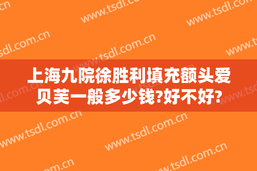 上海九院徐胜利填充额头爱贝芙一般多少钱?好不好?