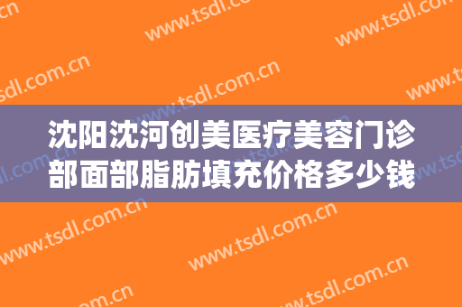 沈阳沈河创美医疗美容门诊部面部脂肪填充价格多少钱?靠谱吗?(沈阳全脸脂肪填充哪家专业)