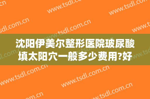 沈阳伊美尔整形医院玻尿酸填太阳穴一般多少费用?好不好?(沈阳伊美尔整形美容医院)