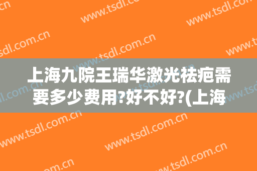 上海九院王瑞华激光祛疤需要多少费用?好不好?(上海九院做激光祛斑多少钱)