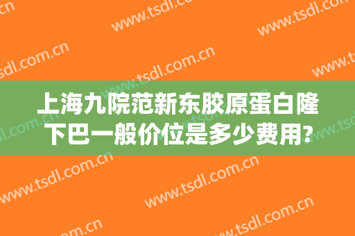 上海九院范新东胶原蛋白隆下巴一般价位是多少费用?靠谱吗?(上海九院下颌骨整形价格)