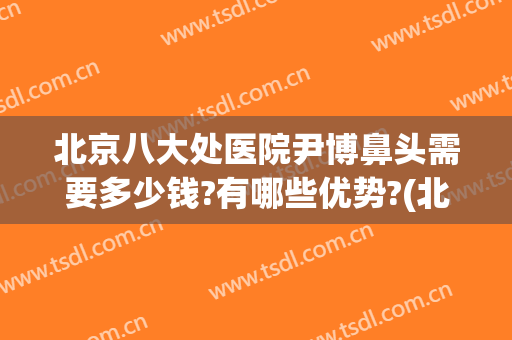 北京八大处医院尹博鼻头需要多少钱?有哪些优势?(北京八大处刘暾鼻子做得怎么样)