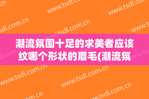 潮流氛围十足的求美者应该纹哪个形状的眉毛(潮流氛围十足的求美者应该纹哪个形状的眉毛好看)