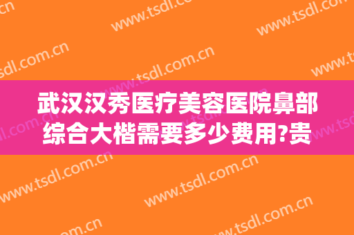 武汉汉秀医疗美容医院鼻部综合大楷需要多少费用?贵不贵?(武汉隆鼻的一般费用)
