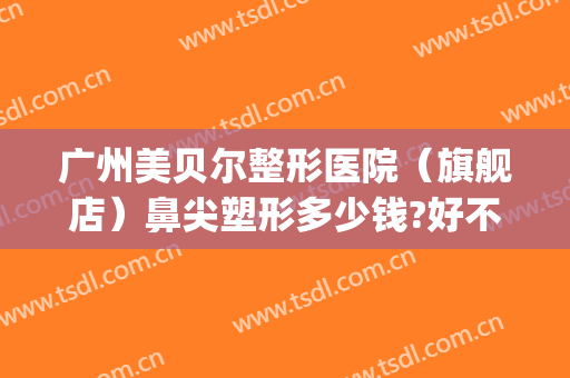 广州美贝尔整形医院（旗舰店）鼻尖塑形多少钱?好不好?(美贝尔整形网)
