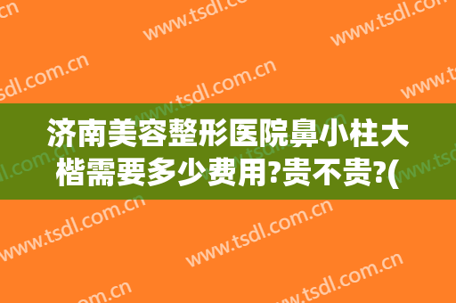 济南美容整形医院鼻小柱大楷需要多少费用?贵不贵?(济南鼻部整形哪个专家好)