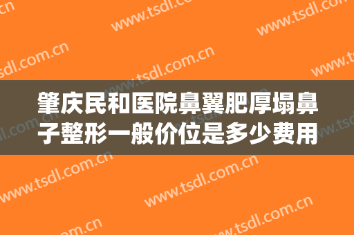 肇庆民和医院鼻翼肥厚塌鼻子整形一般价位是多少费用?贵不贵?(鼻翼肥大整形要多少钱)