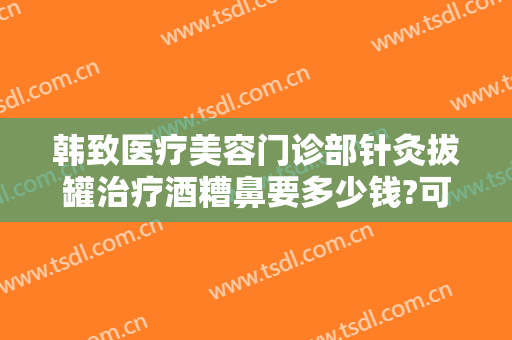 韩致医疗美容门诊部针灸拔罐治疗酒糟鼻要多少钱?可靠吗?