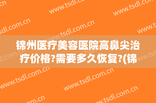 锦州医疗美容医院高鼻尖治疗价格?需要多久恢复?(锦州双眼皮修复)