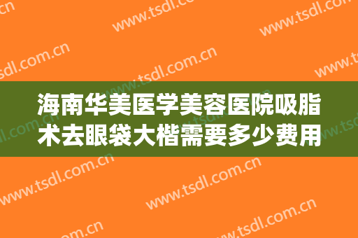 海南华美医学美容医院吸脂术去眼袋大楷需要多少费用?效果怎么样?(华美抽脂去眼袋费用)
