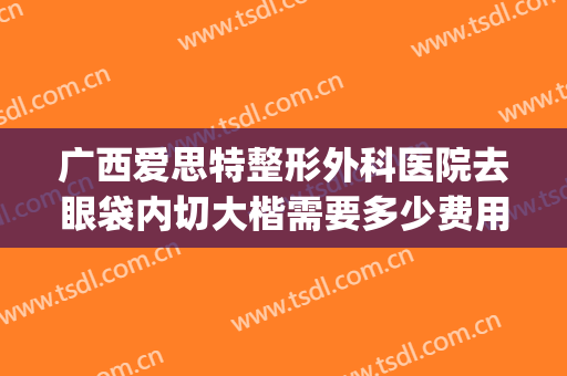 广西爱思特整形外科医院去眼袋内切大楷需要多少费用?贵不贵?(长沙外切眼袋多少钱找爱思特整形好不好呢)